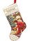 DIY Janlynn Waiting for Santa Christmas Counted Cross Stitch Stocking Kit